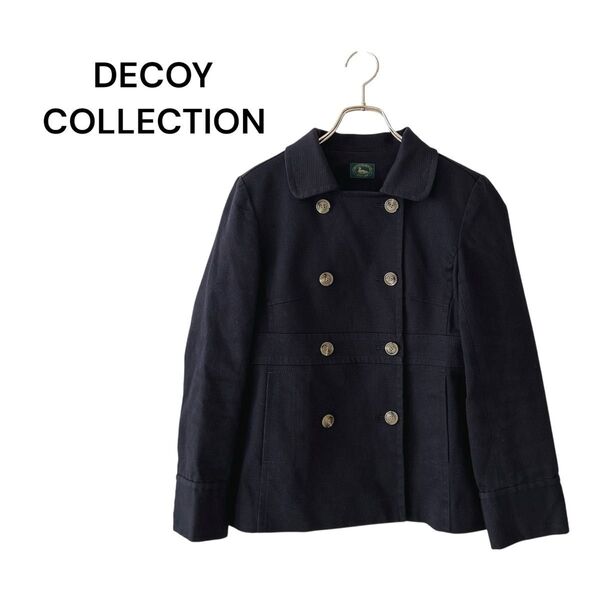 DECOY SINCE 1981 デコイ ダブルボタンジャケット ネイビー L