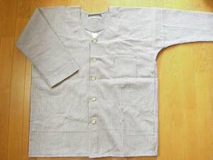 * handmade * Hickory festival shirt extra-large (3L~4L) new goods free postage equipped 