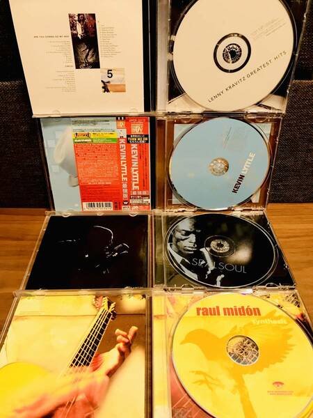 送料無料　LENNY KRAVITZ KEVIN LITTLE SEAL RAUL MIDON 洋楽CD4枚セット