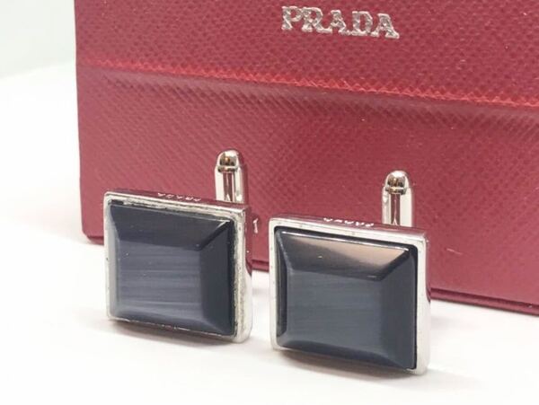 PRADA グラデーション　カフス　カフリンクス　プラダ