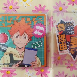 ハイキュー!!★日向翔陽★タワーレコード特典カード★おまけモバイルステッカー
