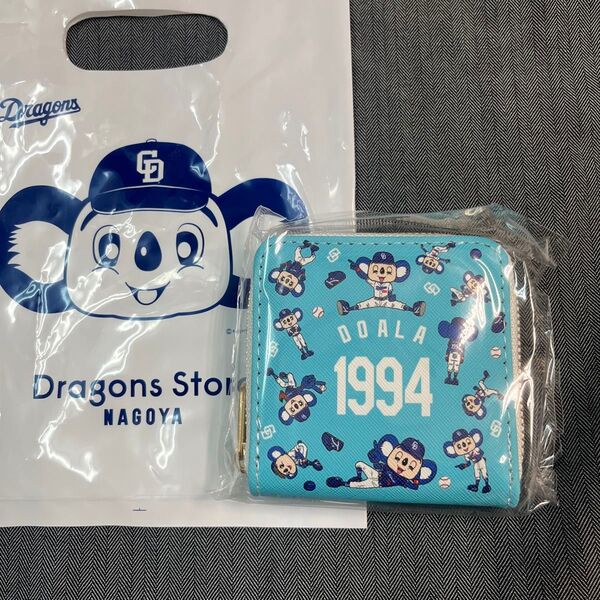ドアラ 財布 小銭入れ コインケース 中日ドラゴンズ 承認 未開封新品 II