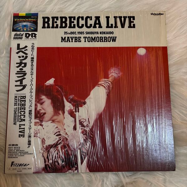 REBECCA LIVE MAYBE TOMORROW ビデオディスク 未開封