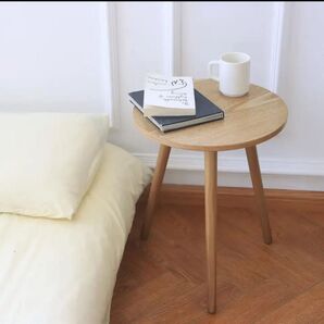 ミニテーブル サイドテーブル 丸