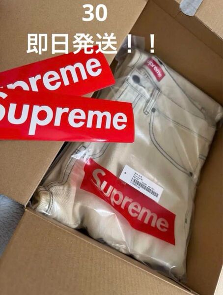 Supreme Regular Jean "Natural" サイズ30
