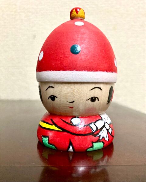 山形系工人 志田菊宏 Xmasサンタこけし