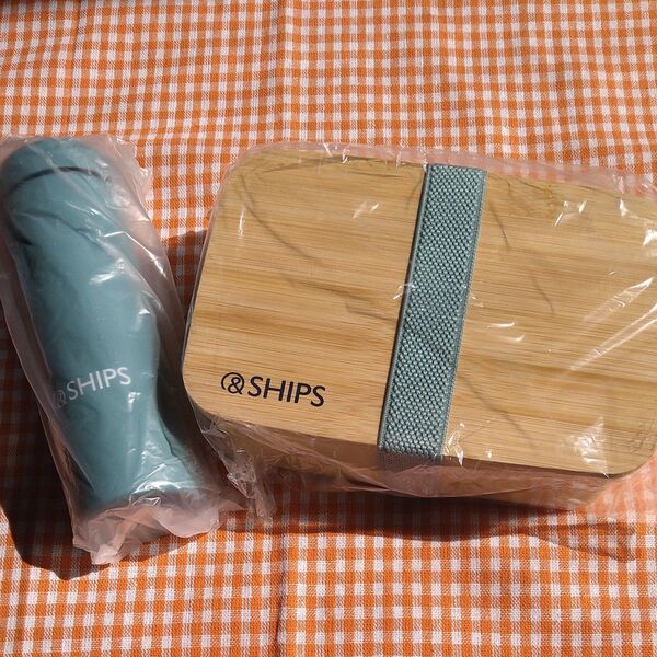 新品 ファンケル &SHIPS マルチフードコンテナ ステンレスボトル 2点セット