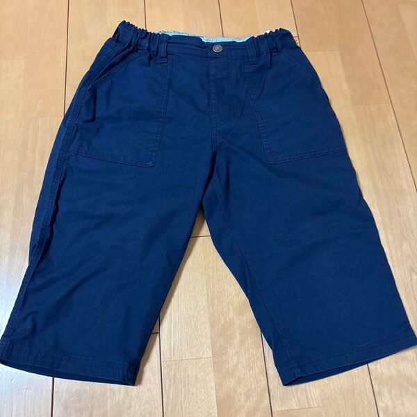 キッズ ハーフパンツ ネイビー