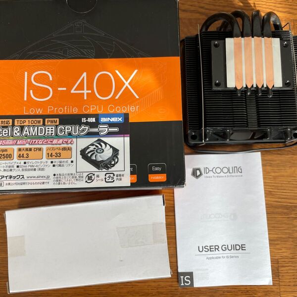 IS-40X ID-COOLING 薄型CPUクーラー