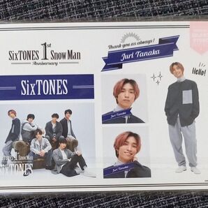 SixTONES ストーンズ 田中樹 ステッカー ジャニーズ Johnny's ジャニショ 1stAnniversary グッズ