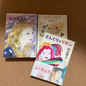 文庫本3冊セット 三浦綾子/曽野綾子/田辺聖子