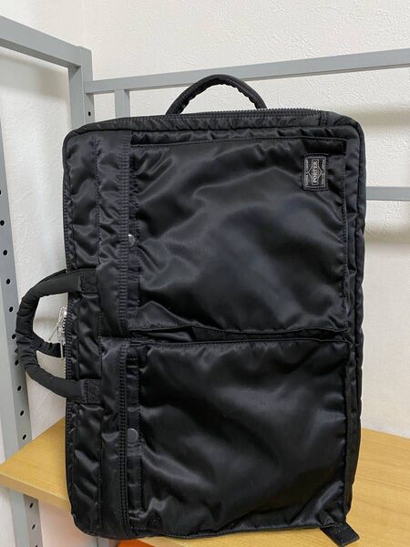 激レア●新品●ポーター PORTER タンカー TANKER 3WAY BRIEFCASE リュックサック 2層式 XL 大型