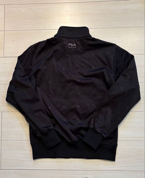 FILA GOLF 黒 ジップアップジャケット