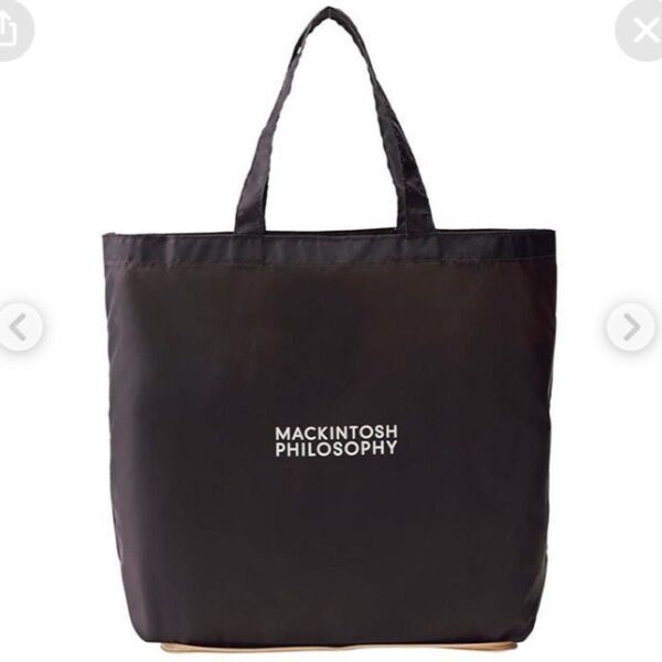 新品MACKINTOSH PHILOSOPHY 大人の上質ポケッタブルトート