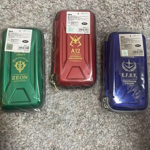3個セット 機動戦士ガンダム セミハードペンケース 新品未開封