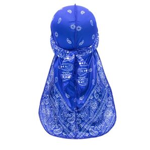 DURAG ドゥーラグ ペイズリー ブルー