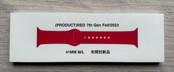 Apple Watch 純正スポーツバンド 41mm(PRODUCT)RED Fall/2023 - M/L MT323FE/A