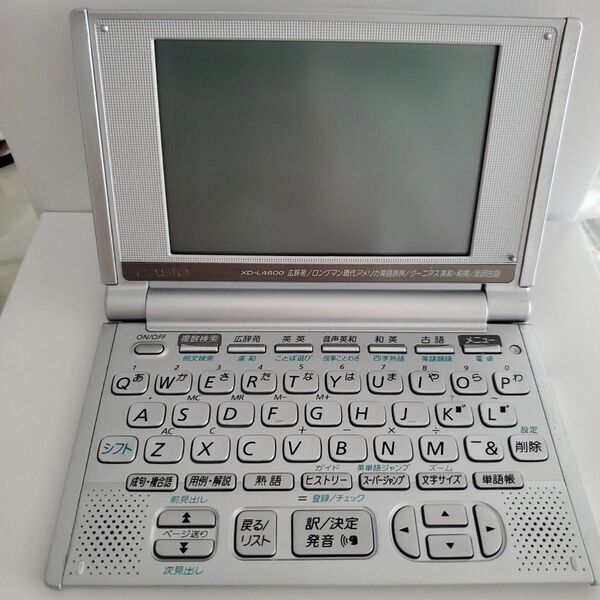 CASIO Ex-word XD-LP4600 電子辞書