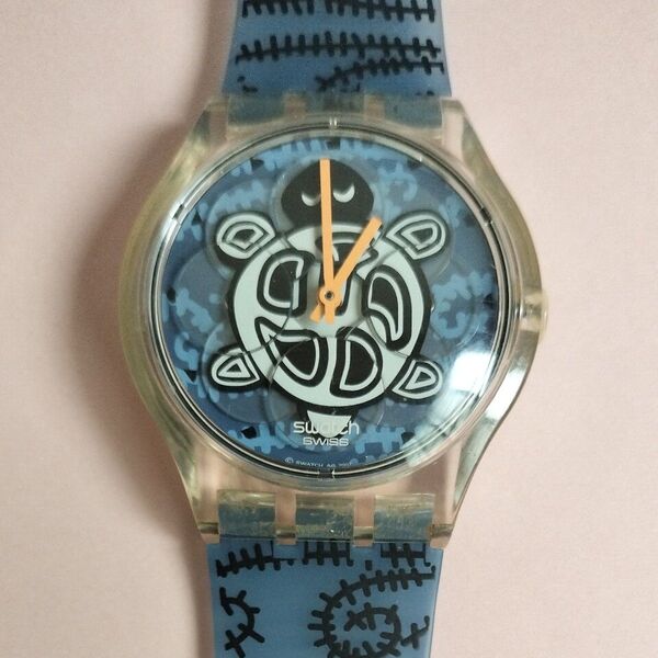 スウォッチ swatch 腕時計 【フェースからくり仕様】電池交換済