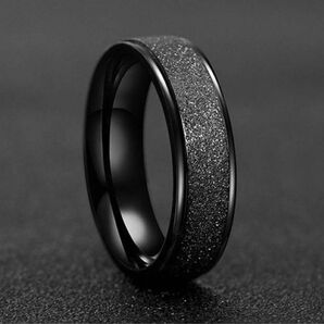 ステンレスリング ラフリング6mm 指輪 リング サージカルステンレス 金属アレルギー対応 つけっぱなしOK