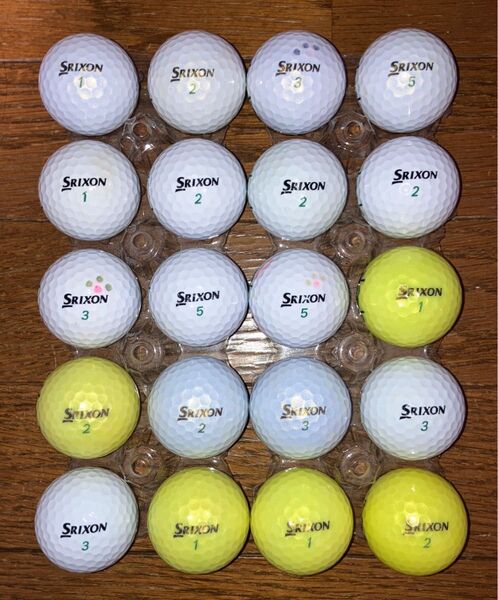 ロストボール SRIXON TRI STAR 20球
