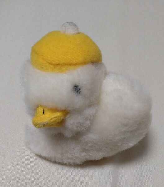 アフラックダック ストラップぬいぐるみ Aflac