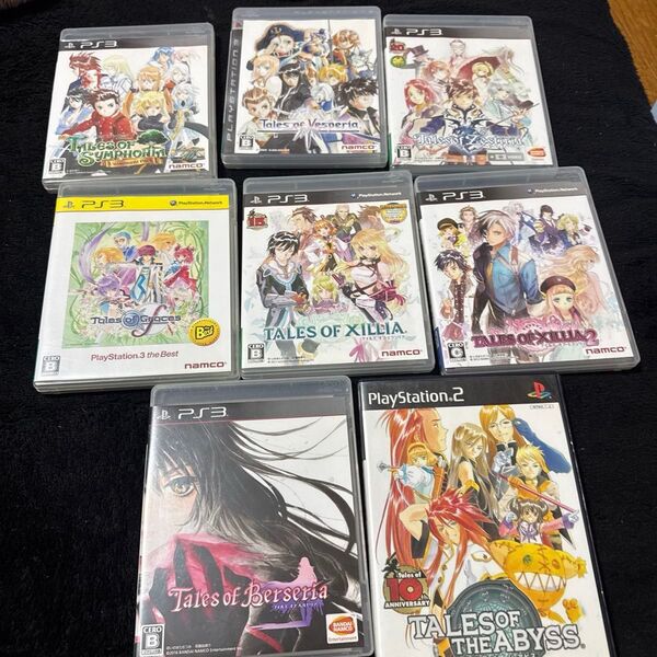 単品対応可 テイルズ ヴェスペリア エクシリア エクシリア2 グレイセス ゼスティリア シンフォニアユニゾナントパック アビス