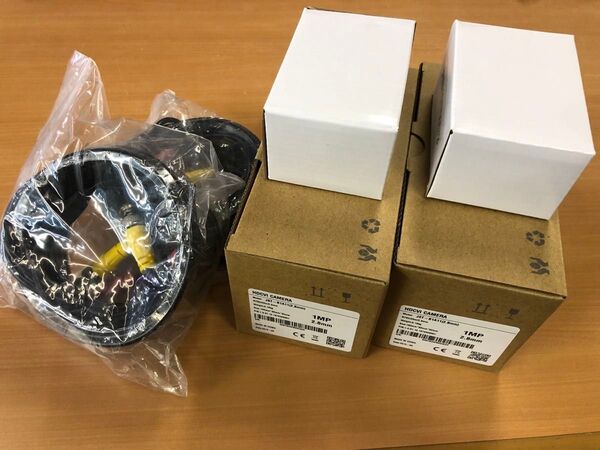 防犯カメラ 屋外 家庭用 バレット型 1/2.7 CMOS 1MP IP67 2.8mm 2台 10mケーブル2本 カメラ電源2個
