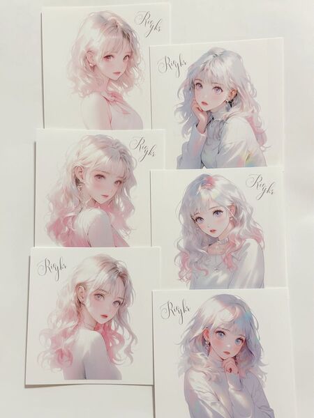 rio_ykr様 女の子ステッカー