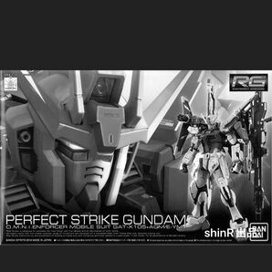 【新品未組立】 1/144 RG 機動戦士ガンダムSEED GAT-X105+AQM/E-YM1 パーフェクトストライクガンダム