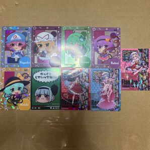 東方Project メタリックカード 9枚セット まとめ売り