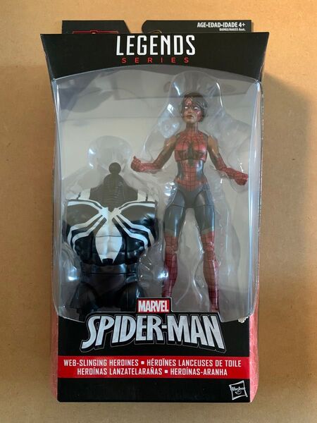 未開封マーベルレジェンド スパイダーウーマン アシュレイバートン スパイダーガール スペースヴェノムシリーズ