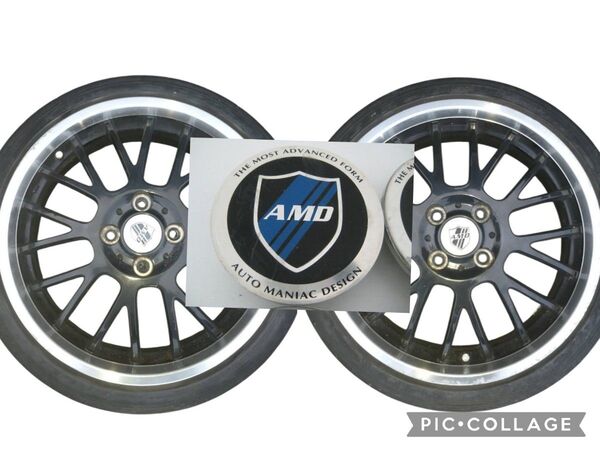 16インチアルミホイール(BADX AMD Mー103)と16インチサマータイヤ(GOODYEAR EAGLE LS)の2本セット