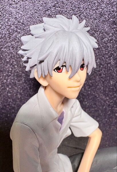 ヱヴァンゲリヲン 新劇場版 プレミアムフィギュア 〜シンジとカヲル〜。 中古品 「カヲル1種」