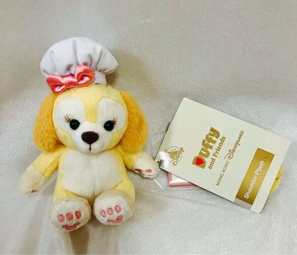 香港ディズニー ダッフィー&フレンズ クッキーアン お座り 肩乗せ ぬいぐるみ 新品 公式商品 正規品