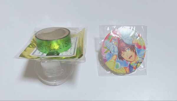 うたプリ セシル ASSDMS メタリックテープ / シャニライ 缶バッジ