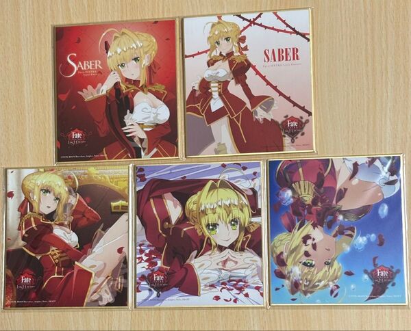 Fate/EXTRA Last Encore ネロ 色紙