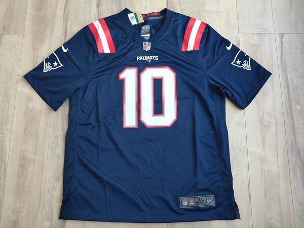 XL 新品 NIKE×NFL New England Patriots ナイキ ニューイングランド ペイトリオッツ ジャージ 紺