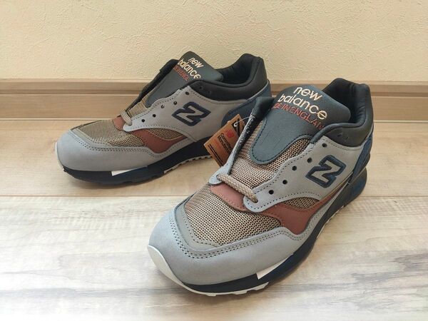 25cm 新品 NEW BALANCE ニューバランス M1500INV グレー 茶 英国製 UK製 990 576 991