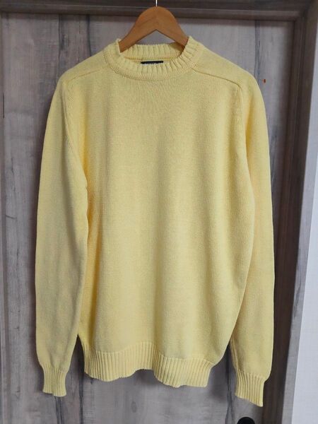 XL ランズエンド LANDS'END コットンニット セーター 90s アメリカ製 USA製 コットン ニット セーター