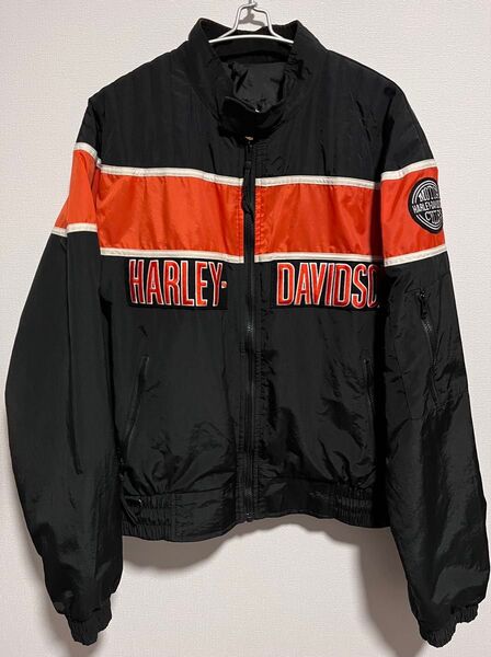 Harley Davidson ナイロンブルゾン レーシングジャケット USA製