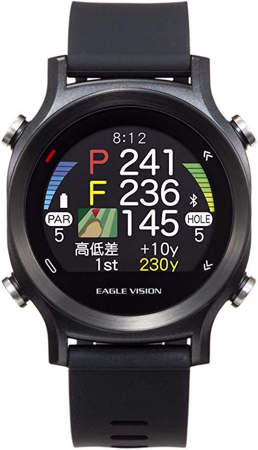 朝日ゴルフ用品 EAGLE VISION watch ACE EV-933 [ブラック