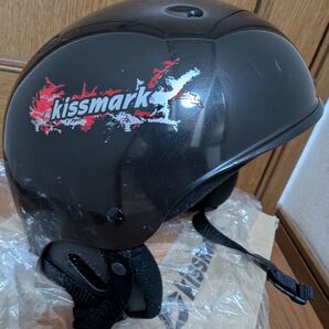 kissmark スキー スノーボード ジュニア用 ヘルメット