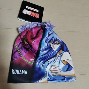 【新品】幽遊白書 巾着袋 イオン限定 小物入れ 蔵馬 妖狐