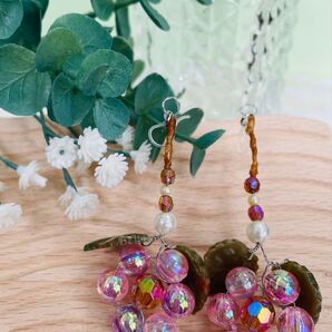 気持ちが上向く個性派ピアス No.22 ハンドメイド アクセサリー