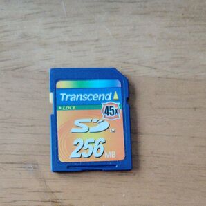低容量 Transcend SDカード 256MB