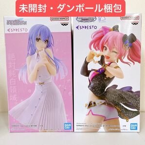 アイドルマスター シャイニーカラーズ 鈴木羽那&シンデレラガールズ 城ヶ崎美嘉 2個セット フィギュア'