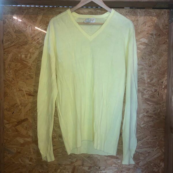 70's Acrylic Knit Sweater k-1987