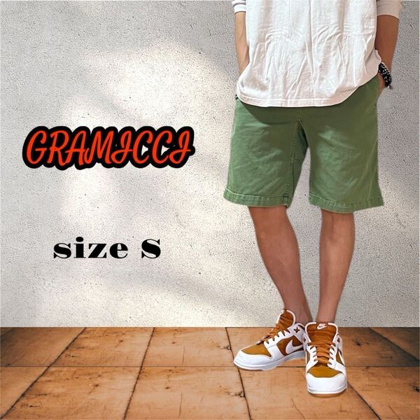 GRAMICCI グラミチ クライミングパンツ ハーフパンツ グリーン S
