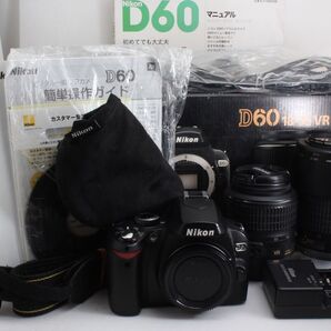 ☆付属品多数☆ Nikon D60 ダブルレンズ セット ♯H12